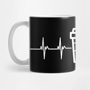 Coffee Heartbeat Shirt Mug